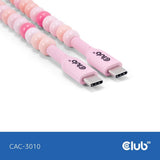EAN 8719214473297 - CLUB3D CAC-3010 cable USB 2 m USB C Rosa imagen 4