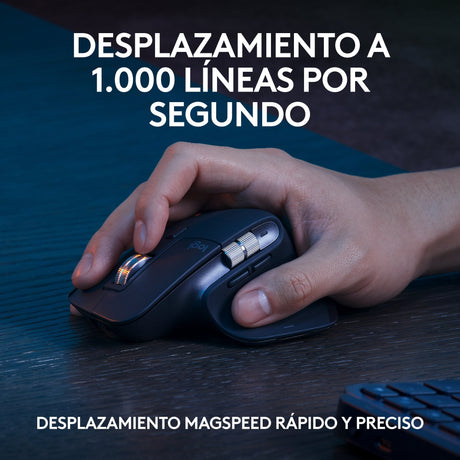 EAN 5099206112452 - Logitech 920-011610 teclado Ratón incluido Oficina RF Wireless + Bluetooth QWERTY Español Grafito imagen 9
