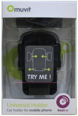 Muvit Muchl0001 Soporte Coche Universal Para Móvil Hasta 5''