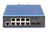 EAN 4016032490210 - Digitus DN-651157 switch Gigabit Ethernet (10/100/1000) Negro, Azul imagen 3