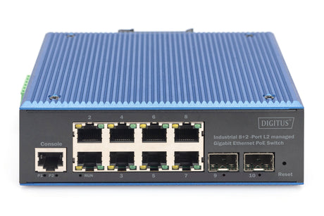 EAN 4016032490210 - Digitus DN-651157 switch Gigabit Ethernet (10/100/1000) Negro, Azul imagen 3