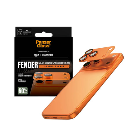 EAN 5715685036729 - PanzerGlass ® Fender Camera Protector Cosmic Orange iPhone 17 Pro Protector de pantalla Apple 1 pieza(s) imagen 5