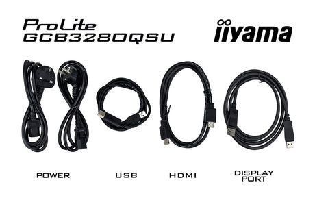 EAN 4948570125388 - iiyama G-MASTER GCB3280QSU-B2 pantalla para PC 80 cm (31.5") 2560 x 1440 Pixeles Dual QHD LED Negro imagen 12