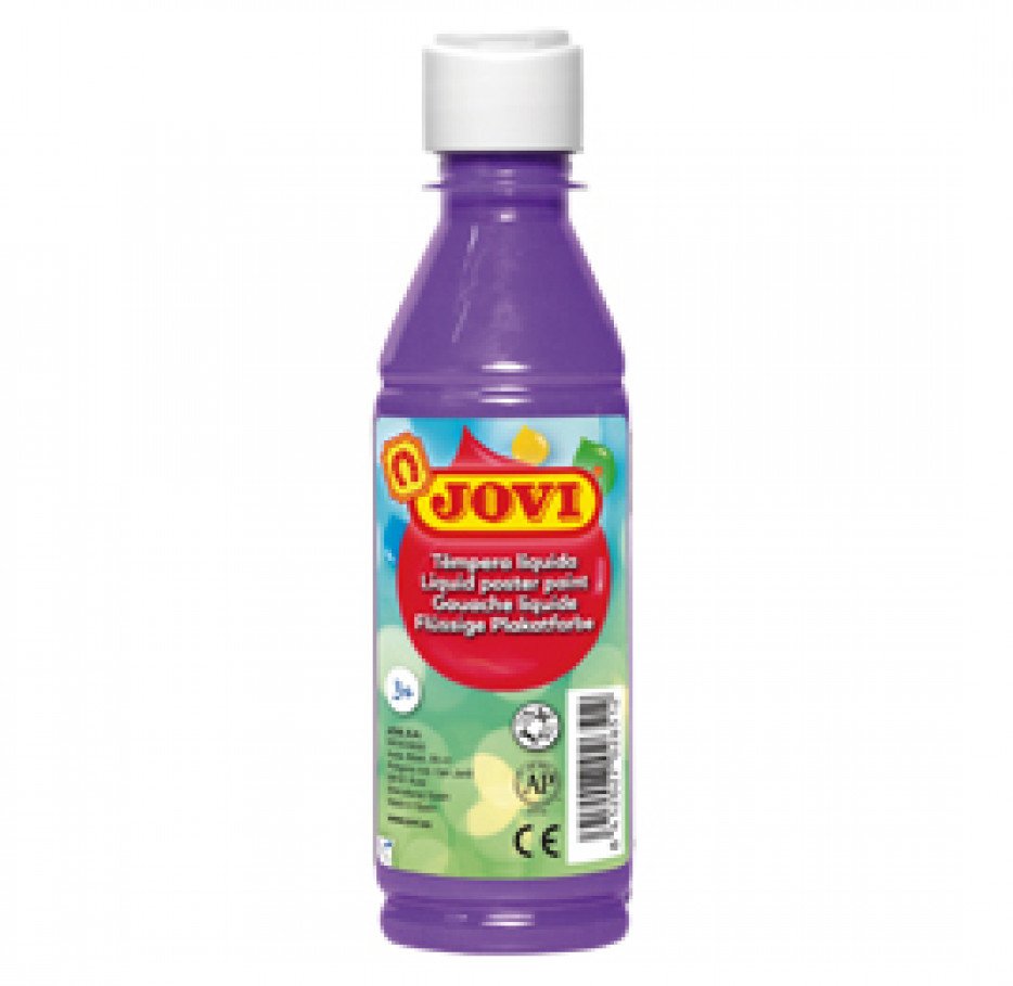 Jovi Témpera Líquida Botella De 250ml Violeta