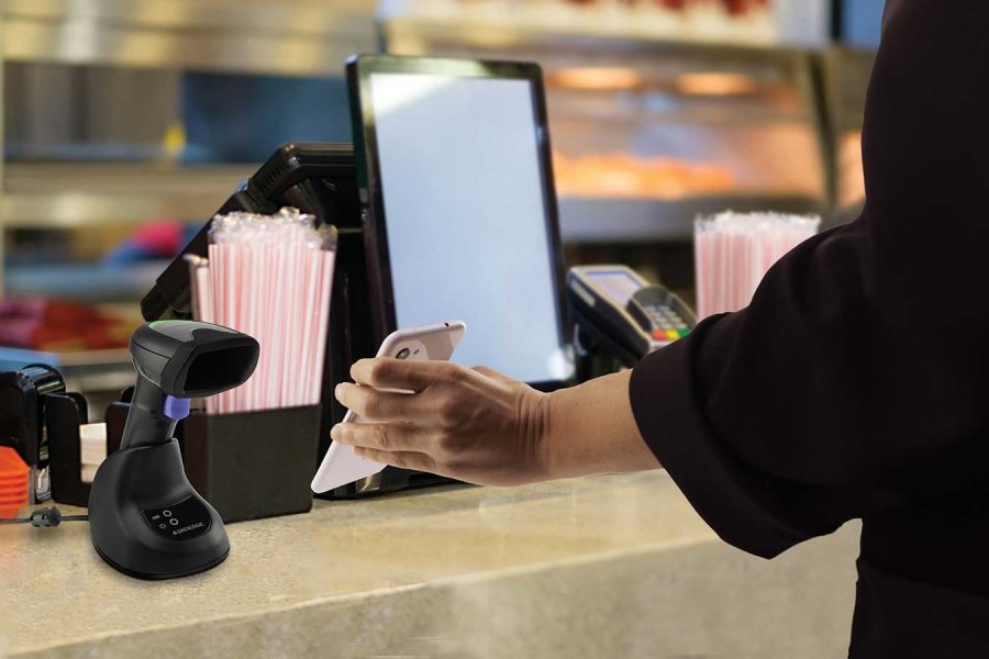 EAN 5715063258415 - Datalogic QM2500-BK-433K1 lector de código de barras Lector de códigos de barras portátil 2D Negro imagen 4