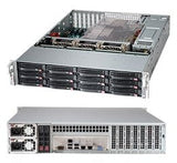 Supermicro Cse-826bac12-R1k23lpb Carcasa De Ordenador Estante Negro 1200 W