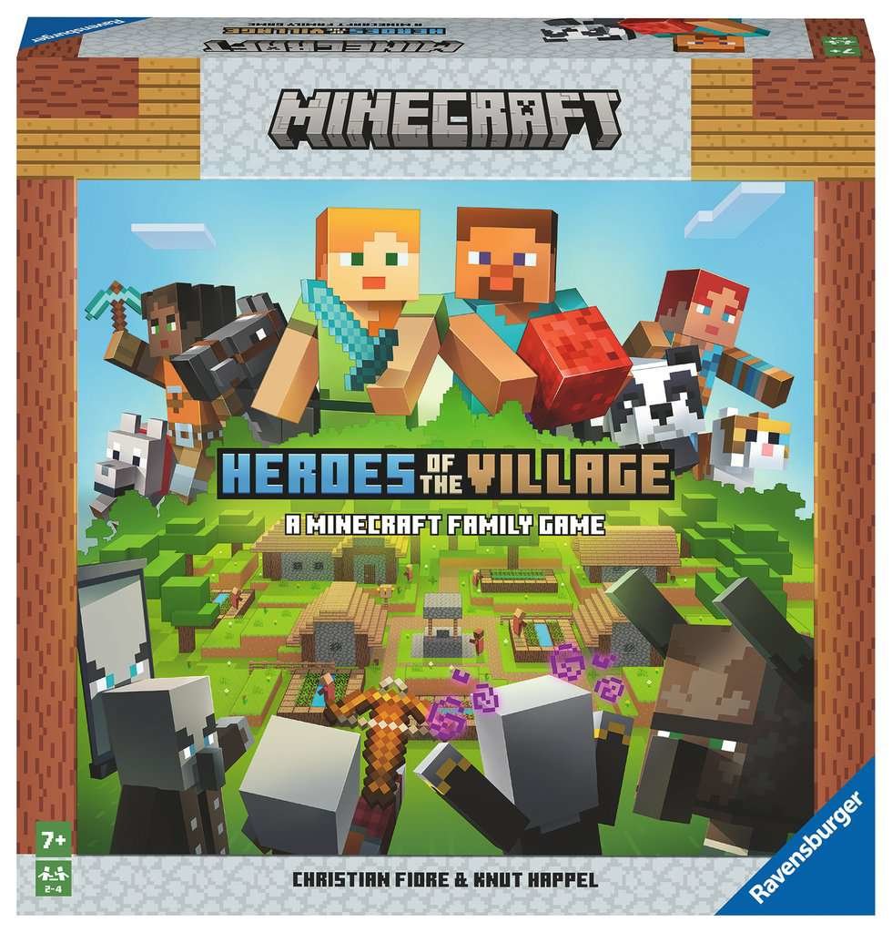Juego Mesa Heroes Del Pueblo Minecraft