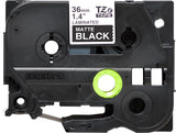 EAN 5715328105027 - Brother TZE-M365 cinta para impresora de etiquetas Blanco sobre negro imagen 2