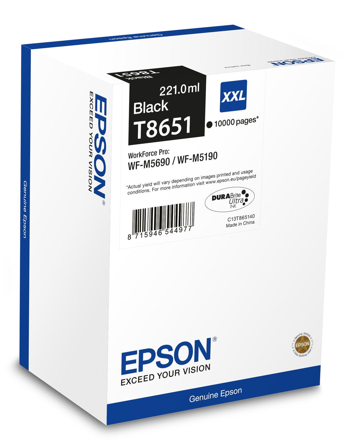 Tinta Original Epson T8651 Black Xxl