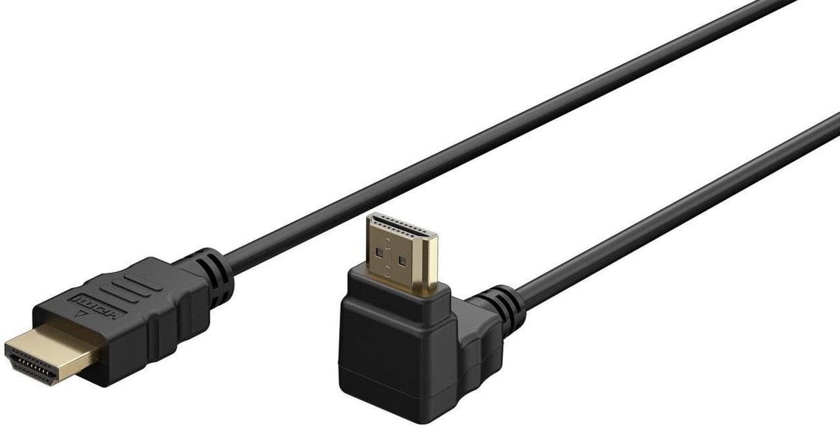 EAN 5715063276709 - Microconnect HDM191905V1.4A90 cable HDMI 0,5 m HDMI tipo A (Estándar) Negro imagen 1