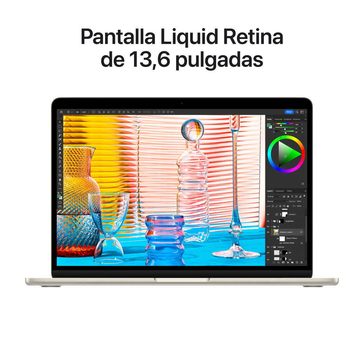 EAN 0195949900105 - Apple MacBook Air Apple M M2 Portátil 34,5 cm (13.6") 16 GB 256 GB SSD Wi-Fi 6 (802.11ax) macOS Sonoma Be imagen 5