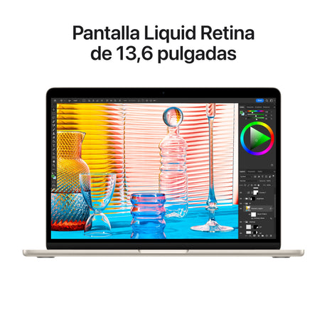 EAN 0195949900105 - Apple MacBook Air Apple M M2 Portátil 34,5 cm (13.6") 16 GB 256 GB SSD Wi-Fi 6 (802.11ax) macOS Sonoma Be imagen 5