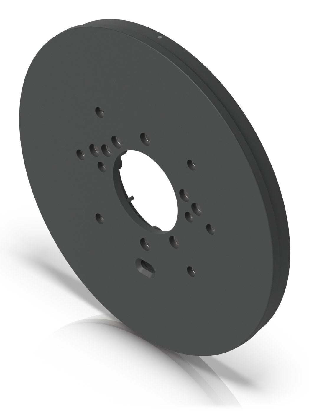 A Mounting Plate Designed To  Interface Unifi Protect