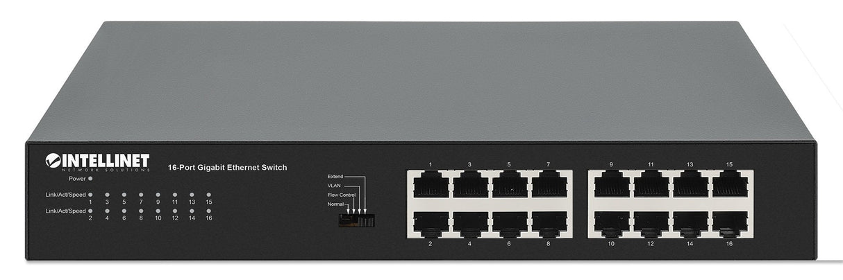 Intellinet 561815 Switch 16p Gigabit Manual Vlan