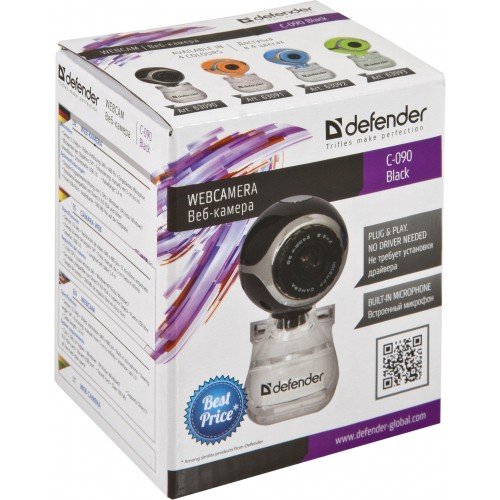 Ironkey Defender C-090 Webcam 0.3 Mp Usb 2.0 Black