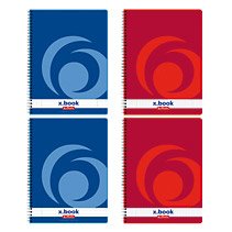 Herlitz 10834117 Cuaderno Y Block A4 80 Hojas Rojo