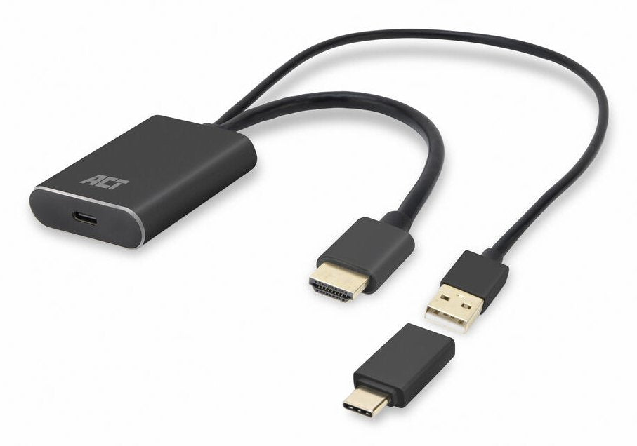Adaptador De Vídeo Hdmi A Usb Type-C® Unidireccional Activo Con Dp Alt Mode 1.2 4k A 60 Hz Act