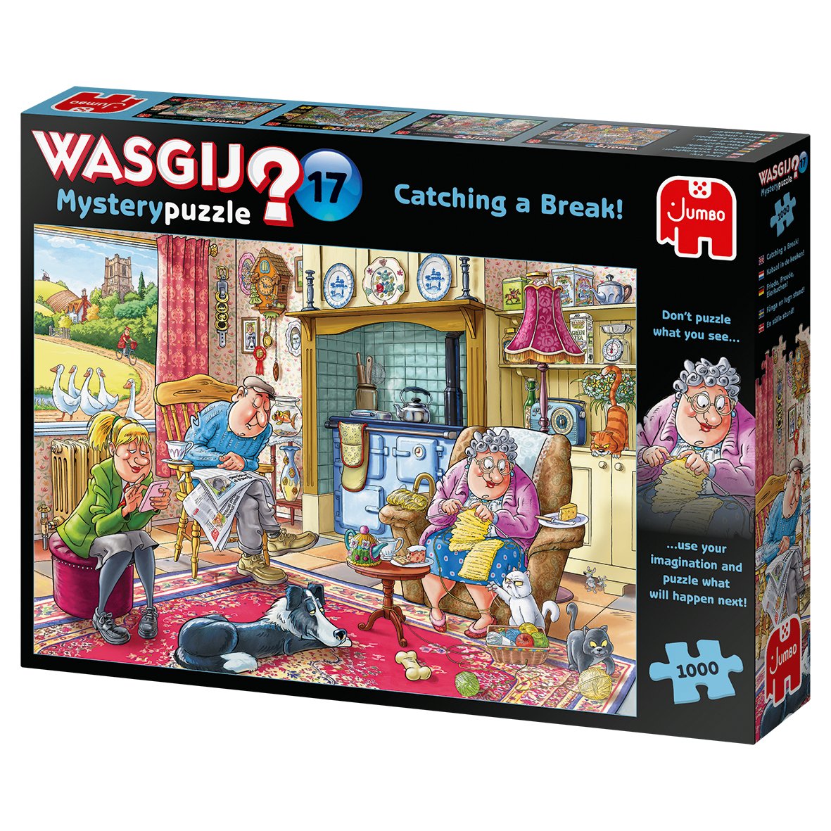 Wasgij Mystery 17 1000pcs Puzzle Rompecabezas 1000 Pieza(S) Cómics