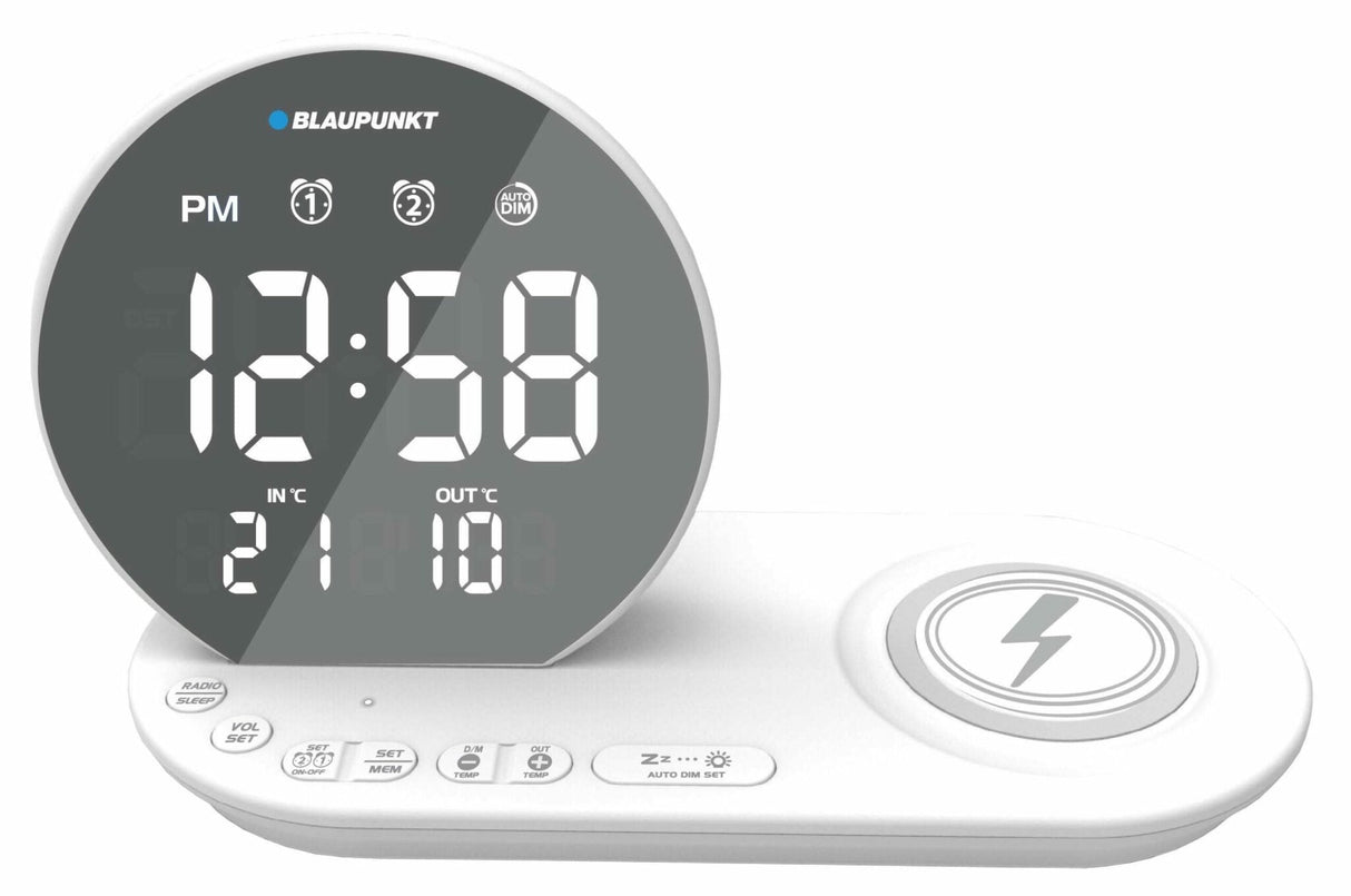 Radiobudzik  Blaupunkt Cr85wh Bialy