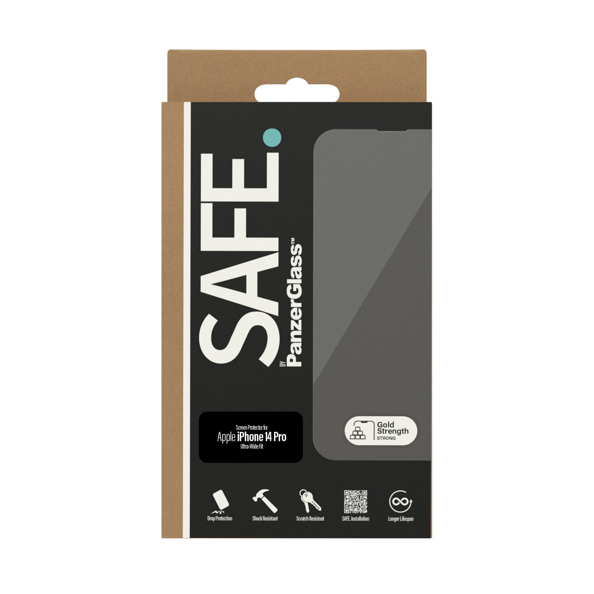EAN 5711724951497 - PanzerGlass SAFE. by ® Screen Protector iPhone 14 Pro | Ultra-Wide Fit Protector de pantalla Apple 1 piez imagen 5