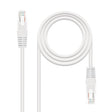 EAN 8433281005266 - Nanocable 10.20.0105-W cable de red Blanco 5 m Cat5e U/UTP (UTP) imagen 1