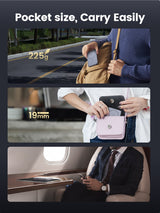 Ugreen 10000mah Mini Power Bank Inalámbrico 20w Con Magsafe Gris