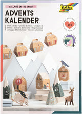 Folia Adventskalender Bergdorf Multicolor