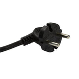 Regleta Logilink Outlet Strip  Euro Sockets Black