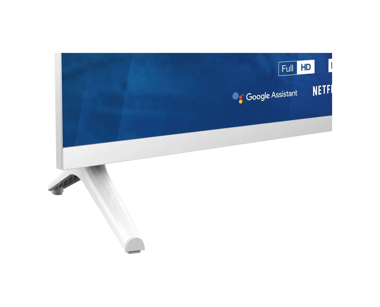 Televisor  32" Blaupunkt 32fbg5010s Full Hd Dled, Googletv, Dolby Digital Plus, Wifi 2,4-5ghz, Bt, Blanco