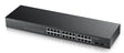 EAN 0760559129477 - Zyxel GS1900-24 switch Gestionado Gigabit Ethernet (10/100/1000) Negro imagen 1