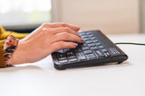 EAN 8717399995146 - BakkerElkhuizen Goldtouch Travel Go2 Wired teclado Oficina USB QWERTZ Alemán Negro imagen 6