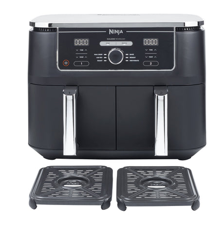 EAN 0622356245272 - Ninja AF400EU freidora Doble 9,5 L Independiente 2470 W Freidora de aire caliente Negro imagen 6