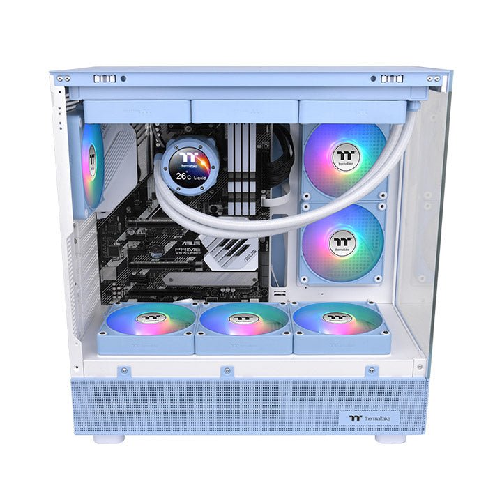 Ventilador Pc Thermaltake Ct140 Ex Argb Sync  Cooling Fan Azul Claro, Paquete De 3 Cl-F197-Pl14bu-A