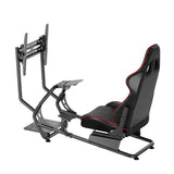 Racing Simulator Cockpit With Monitor Mount