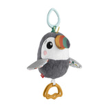 Fisher-Price Flatter Toucan - Peluche Para Llevar (Gris Blanco) Hnx66