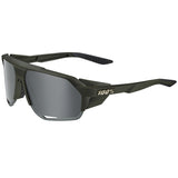 100percent Norvik - Hiper Mirror Lens Soft Tact Crystal Black