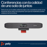 EAN 0197497463224 - HP Poly Studio R30 USB Video Bar Gris 3840 x 2160 Pixeles imagen 3