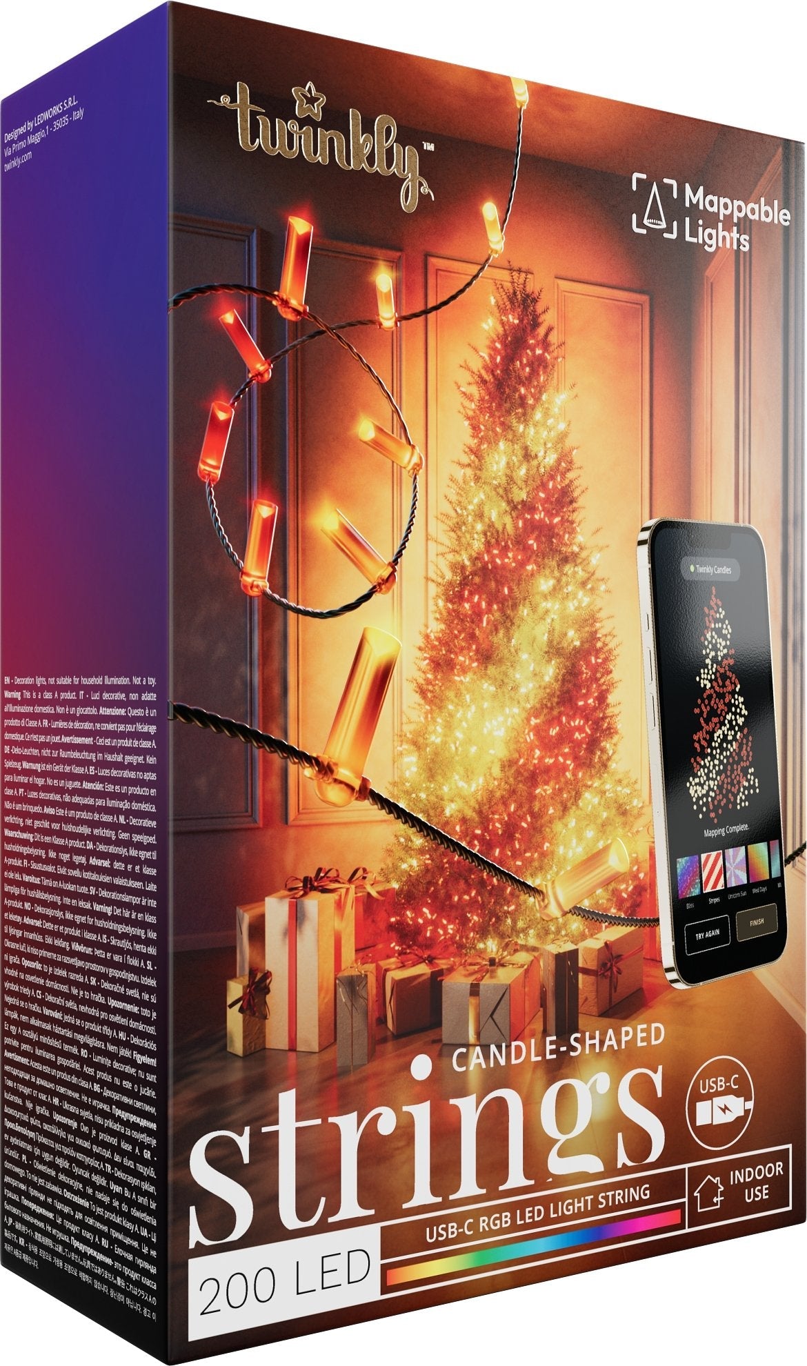 Twinkly Candies Led Twkc200rgb-G