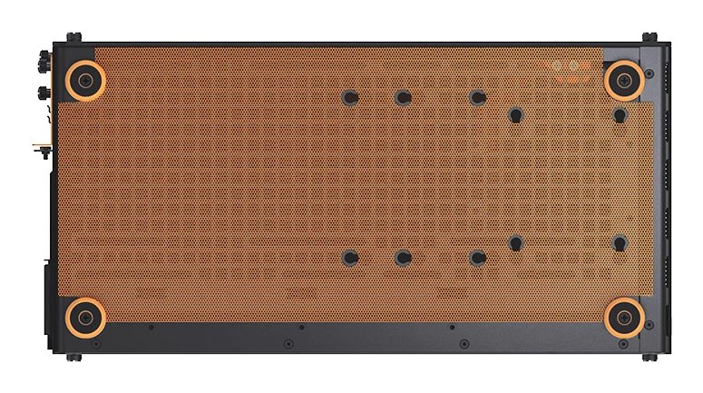 Caja Micro-Atx Jonsbo Z20 Negro/Laranja