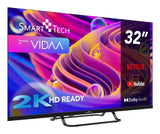 Smar - Smart Tech Vidaa Tv Hd 32"