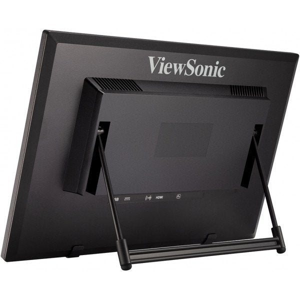 Monitor Viewsonic 15.6  Td1630-3 Tactil Negro 1xhdmi/1xvga/1xusb/1366x768/12ms/Vesa 75x75/Mmedia Td1630-3