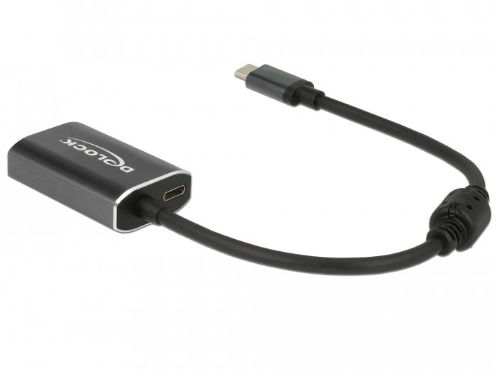 Delock Adapter Usb Type-C Male > Hdmi Female Dp Alt Mode 4k 60 Hz With Pd Function