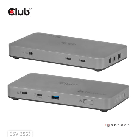 EAN 8719214473495 - CLUB3D CSV-2563 hub de interfaz Thunderbolt 5 120000 Mbit/s Plata imagen 9