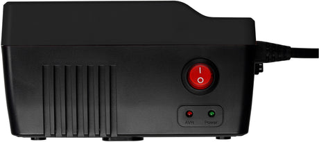 EAN 4260074973563 - PowerWalker AVR 1000 regulador de voltaje 3 salidas AC 180-264 V Negro imagen 2