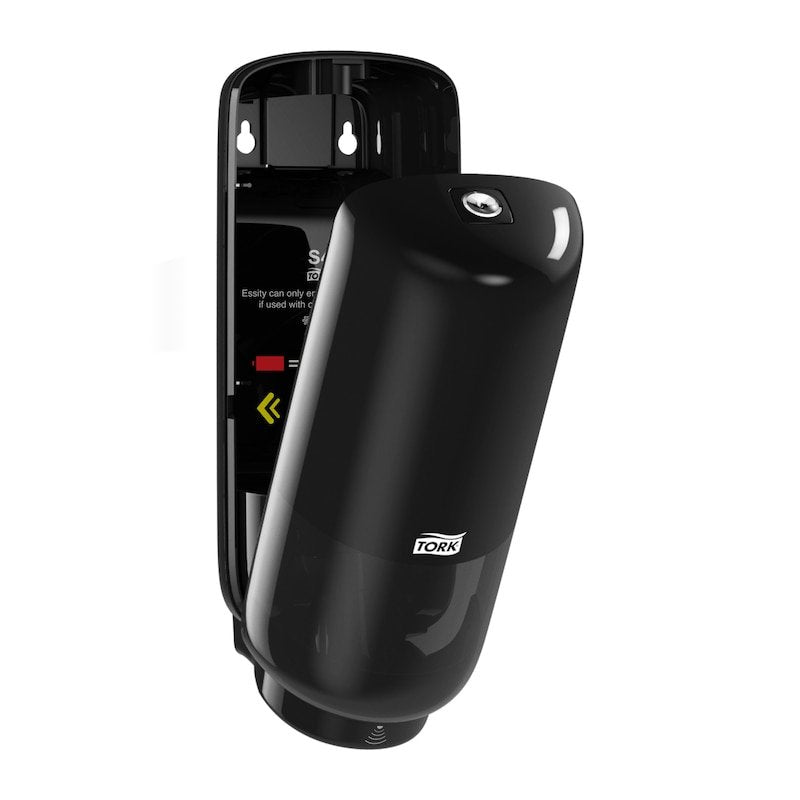 Tork Seifenspender Elevation S4 561608 Negro Plástico Con Sensor 1,0 L, 1 Unidades