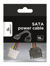 Gembird Cable De Alimentacion Molex A Sata 0.15m