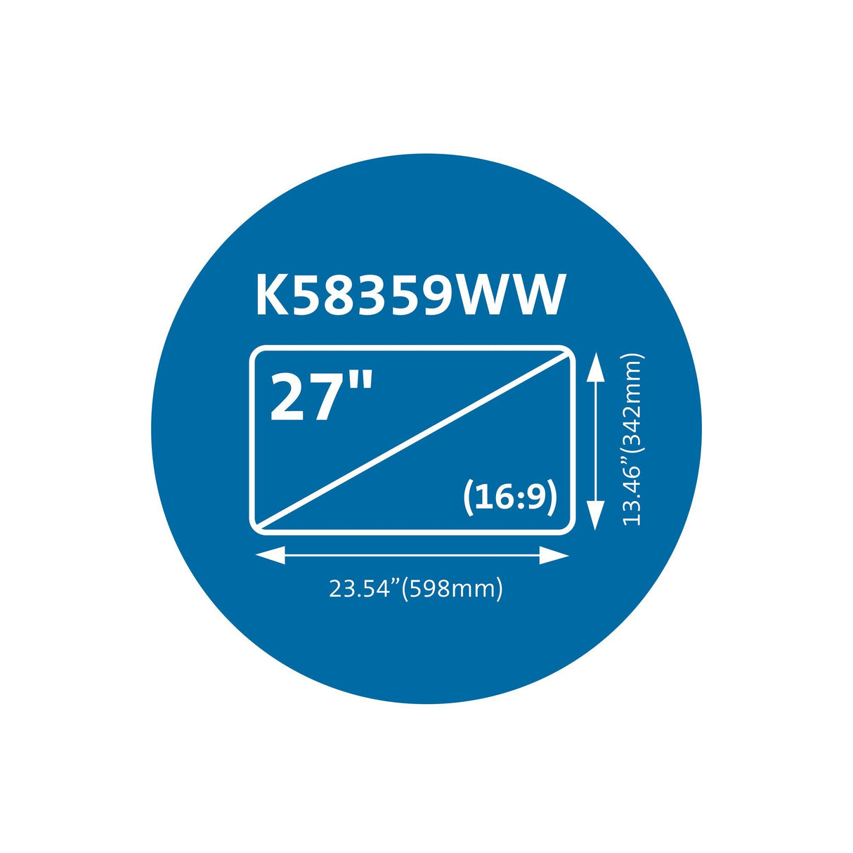 EAN 0085896583592 - Kensington K58359WW filtro para monitor 68,6 cm (27") imagen 8