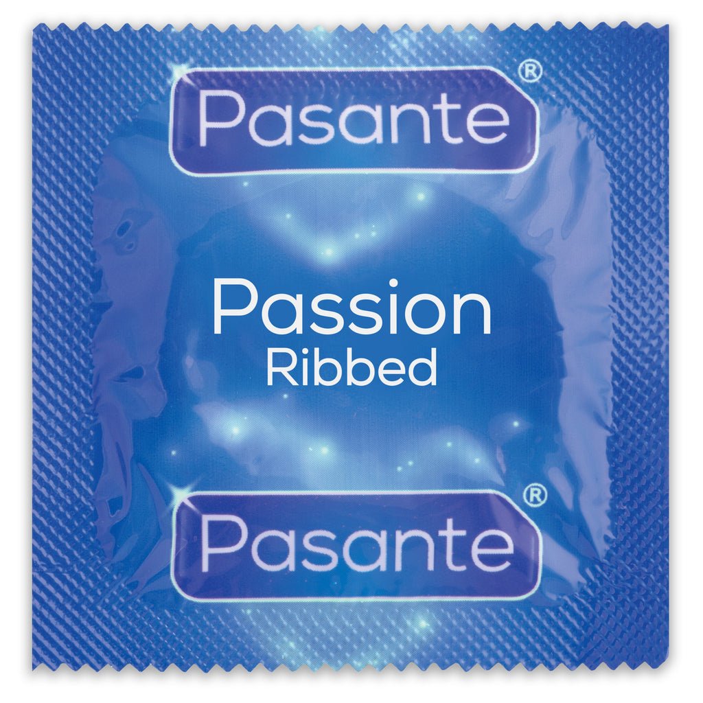Pasante - Ribbed Passion Preservativos Bolsa 144 Unidades