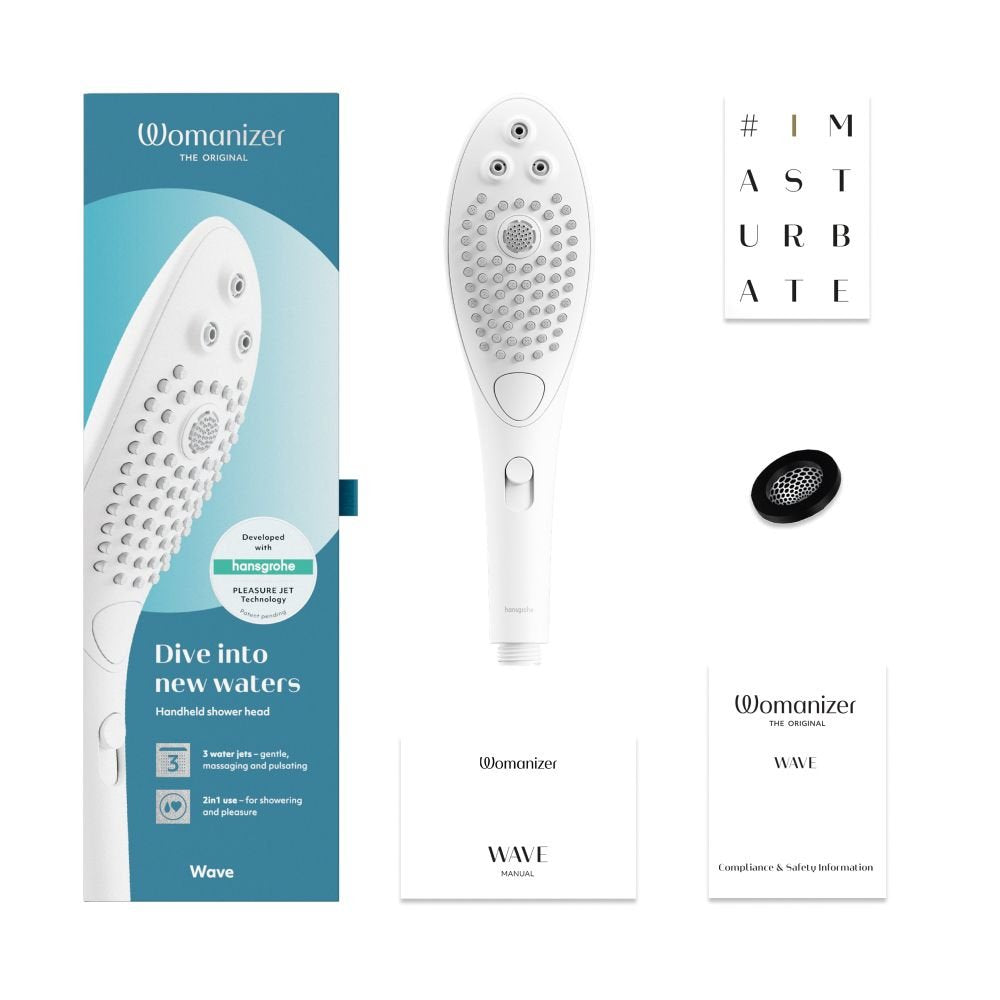 Womanizer - Wave Cabezal De Ducha Estimulador De Clitorís Blanco