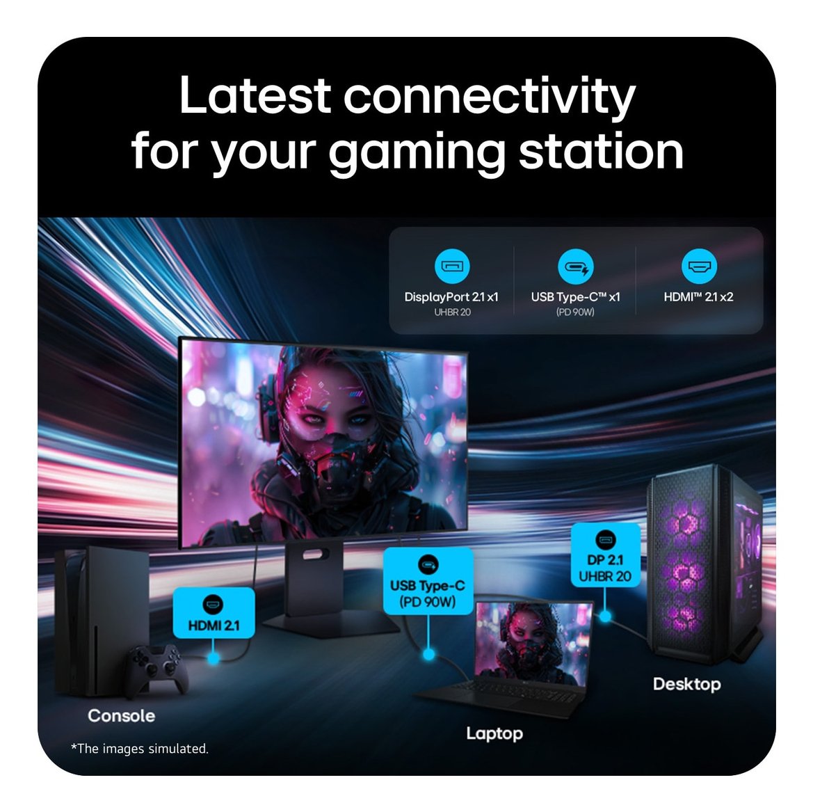 Monitor Lg 32" Ultragear Oled 32gx870b-B: Panel Oled, Resolución 4k Uhd, 240 Hz, 0,03 Ms, Displayhdr True Black 500, G-Sync Compatible, Freesync Premium Pro